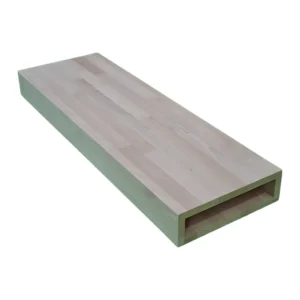 Peldaño de Haya Vaporizada Cajón Finger-Joint